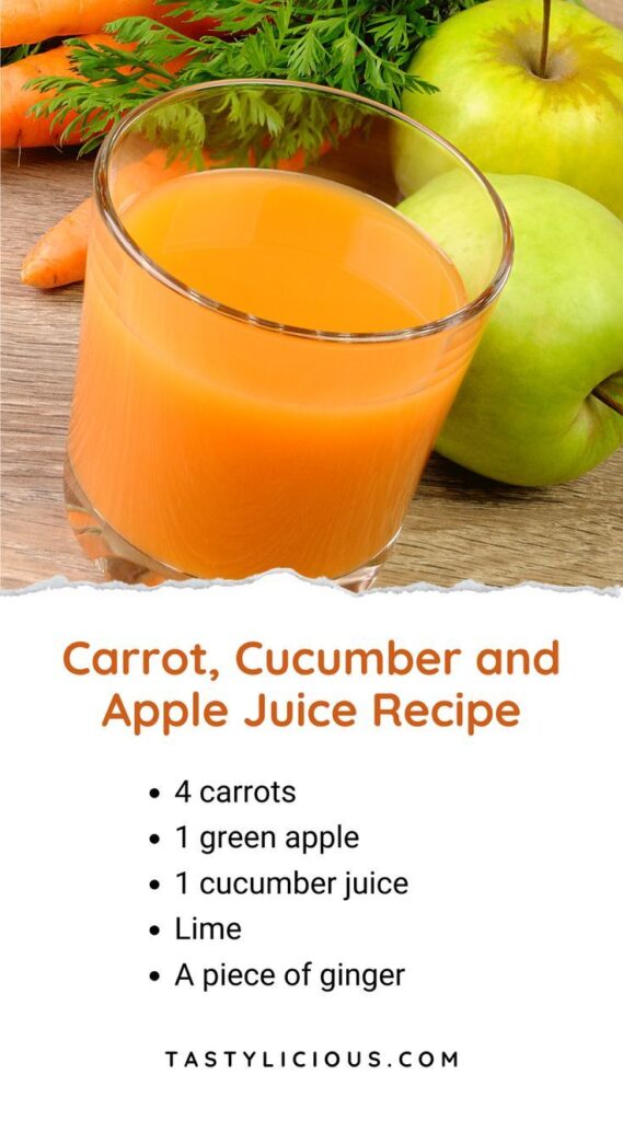 Benefits of Carrot and Cucumber Juice