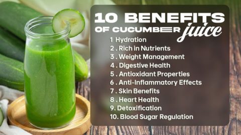 Benefits of Cucumber Juice for Your Health